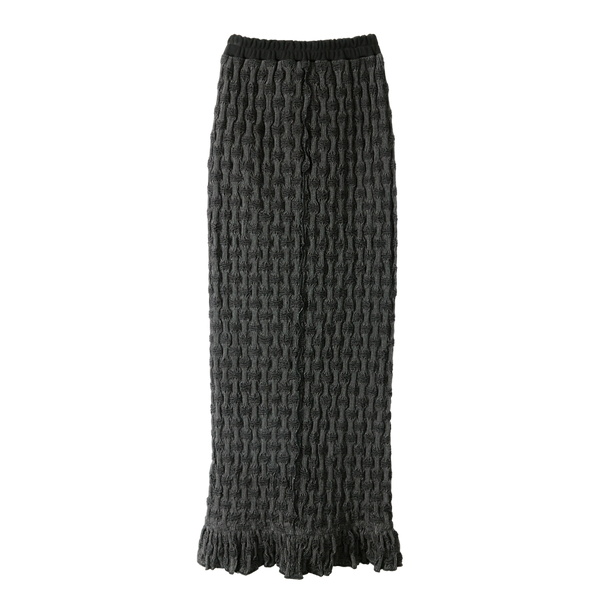 Shirring Denim Skirt