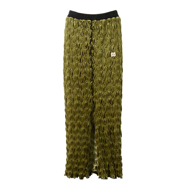 Shirring Velor Skirt