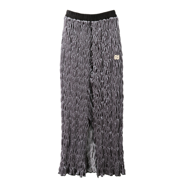 Shirring Velor Skirt