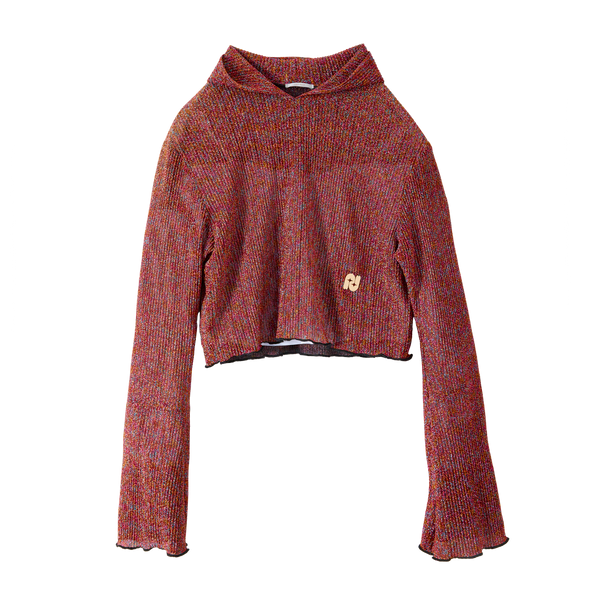 Glitter Short Hoodie