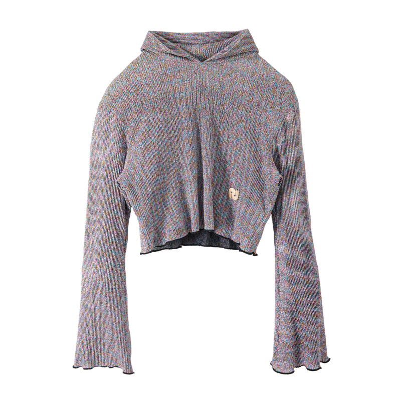 Glitter Short Hoodie