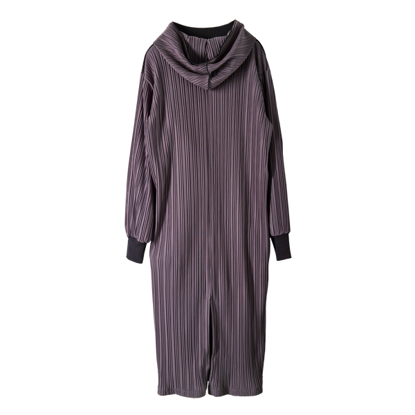 Pleats Long Hoodie