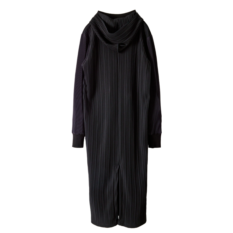 Pleats Long Hoodie