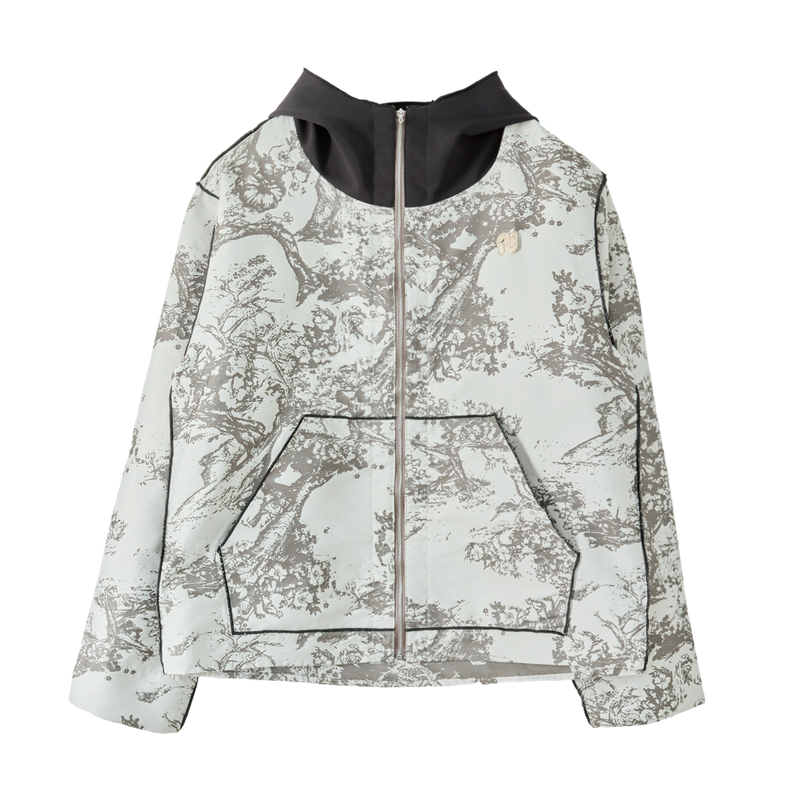 Original Jacquard Zip Anorak