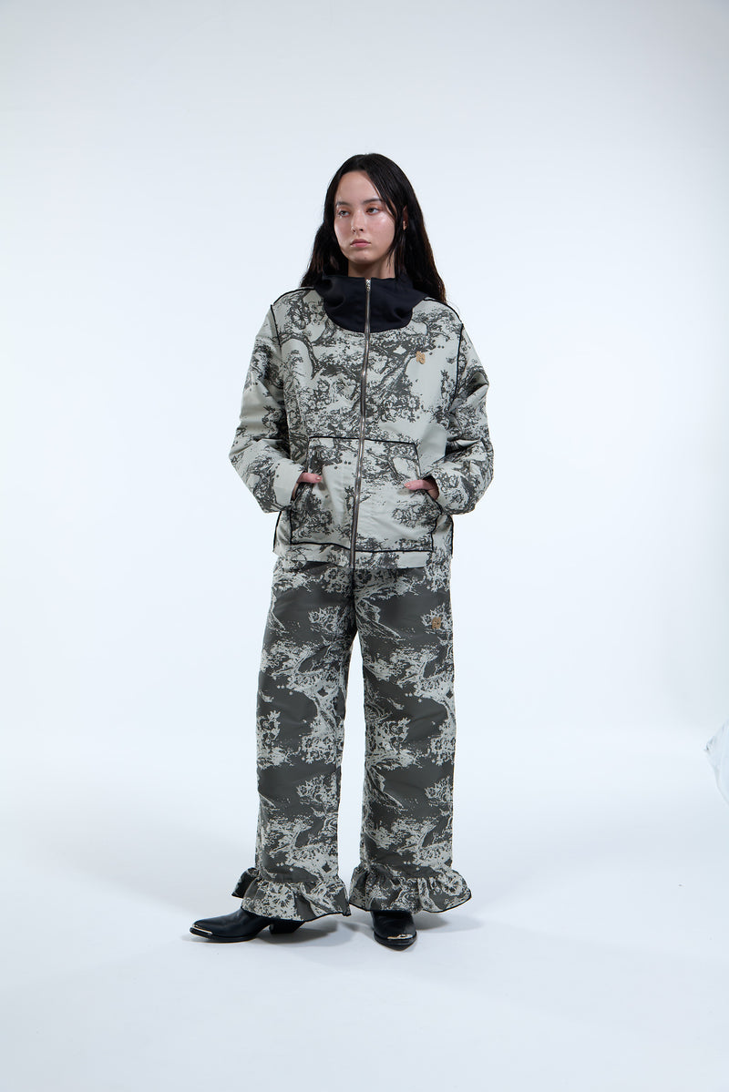 Original Jacquard Frill Pants