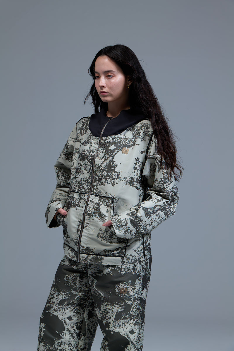 Original Jacquard Zip Anorak