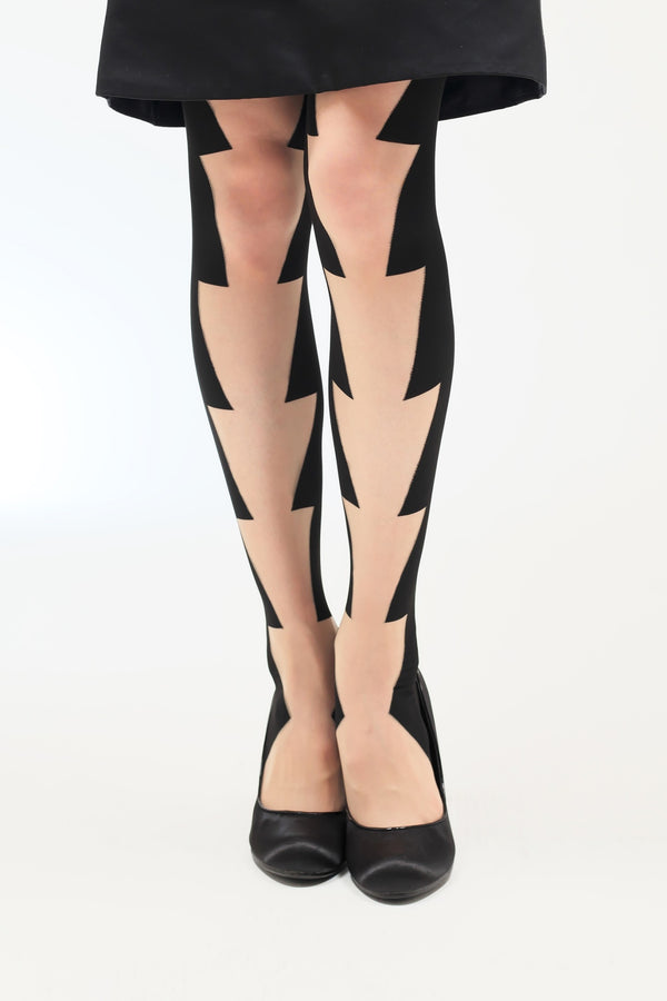 TATTOO TIGHTS / Hem by color