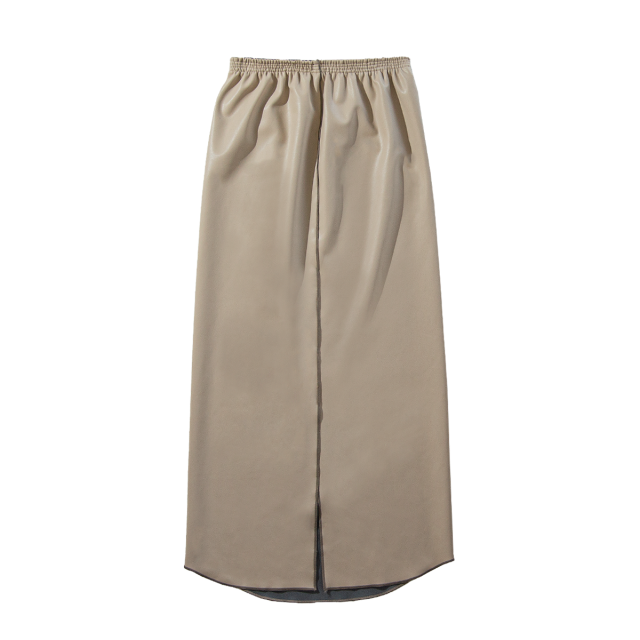 Long skirt / beige