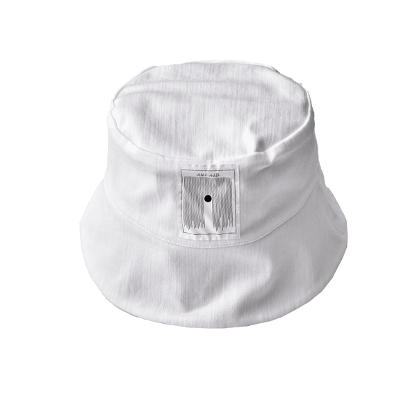 denim hat / White × Beige【REVERSIBLE】