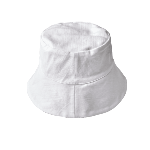 denim hat / White × Beige【REVERSIBLE】